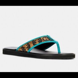 Coach men’s flip flops